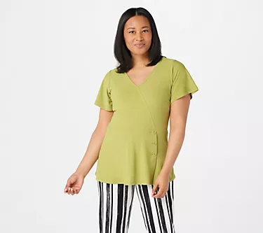 100439-dennis-basso-caviar-crepe-faux-wrap-peplum-top-1.webp