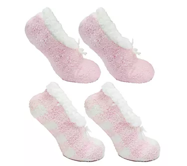 MinxNY S/2 Cozy Slippers