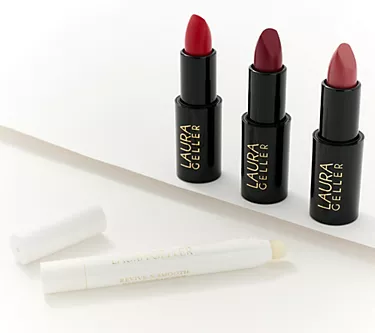Laura Geller Modern Classic Lip Trio + Moisturizing Topper