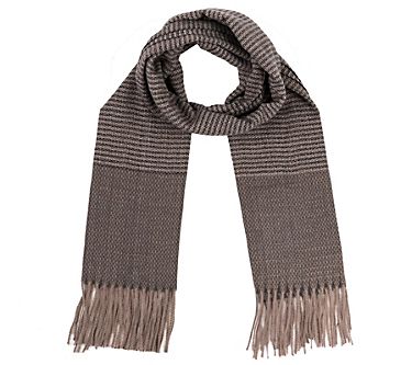 eUty by Glitzhome English Brushed Soft Scarfwith Fringe