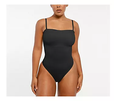 Shapellx Seamless Sculpt Strapless Thong Bodysuit
