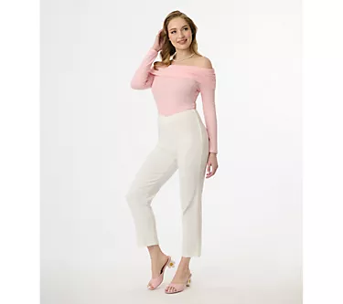 Unique Vintage 1960s White Cigarette Pants