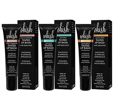 Whish Moisturizing Lip Balm Trio with Bakuchiol