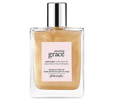 philosophy grace fragrance luminous body oil 4 oz