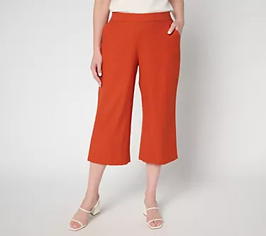 BEAUTIFUL by Lawrence Zarian Petite Pull-On Capri