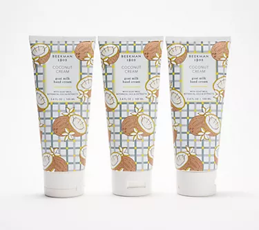 Beekman 1802 Goat Milk Hand Cream Trio