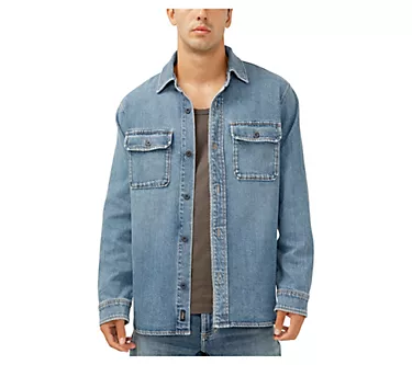 Silver Jeans Co.  Men's Denim Shaket