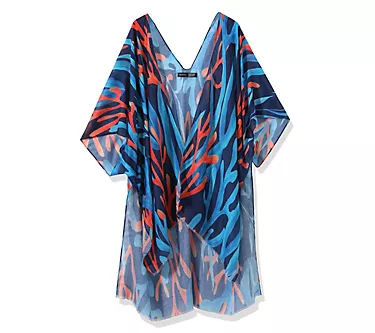 Youzey The Festive Coral Cover-Up Topper