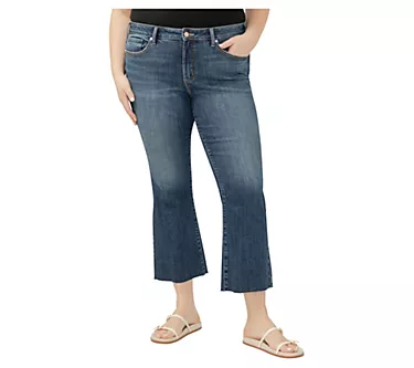 Silver Jeans Co. Plus Suki Mid Rise Kick FlareJeans_SCV394