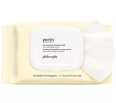 philosophy purity made simple cloths 100-count