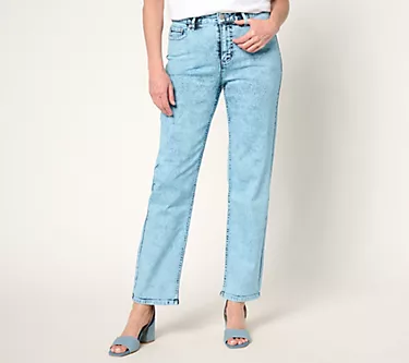 LOGO by Lori Goldstein Petite Acid Wash Straight Leg Ankle Jeans 1 110918-logo-by-lori-goldstein-petite-acid-wash-straight-leg-ankle-jeans-1.webp