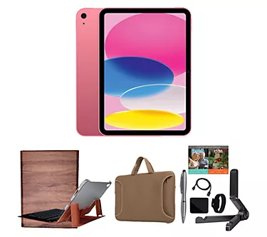 Apple iPad 10.9" 10th Gen 256GB Wi-Fi Bundle