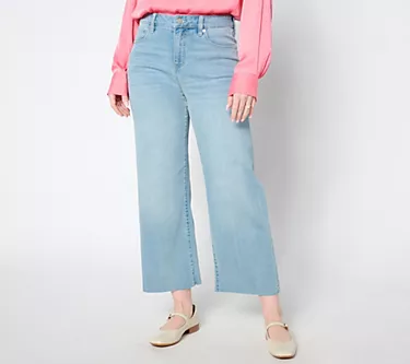 Liverpool Los Angeles Stride Hi-Rise Wide Leg Crop - Dodge City