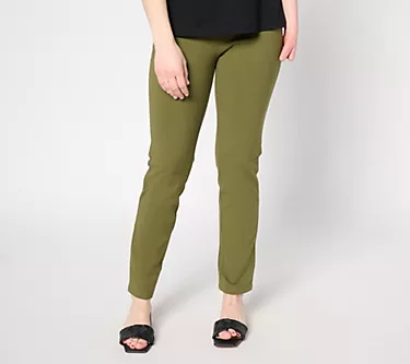Women with Control Regular Tummy Control 86/14 Ankle Pants