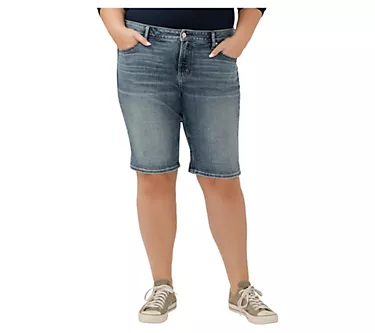 Silver Jeans Co. Plus Elyse Mid Rise Bermuda _CVS387 1 113198-silver-jeans-co-plus-elyse-mid-rise-bermuda-cvs387-1.webp