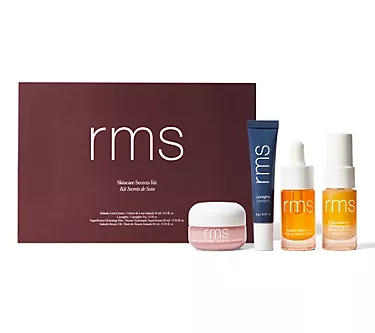 RMS Beauty Skincare Secrets 4pc Discovery Travel Set