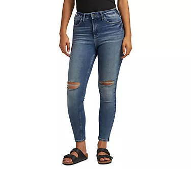 Silver Jeans Co. Infinite Fit High Rise Skinny Jeans