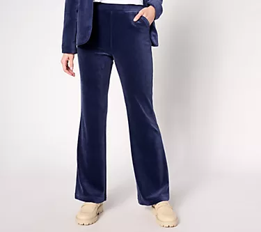 Studio Park x Shawn Killinger Tall Velveteen Flare Pant