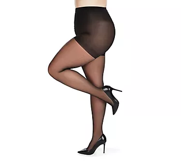 Memoi Crystal Sheer Control Top Pantyhose