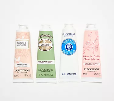 L'Occitane 4-Piece Moisturizing Hand Cream Collection