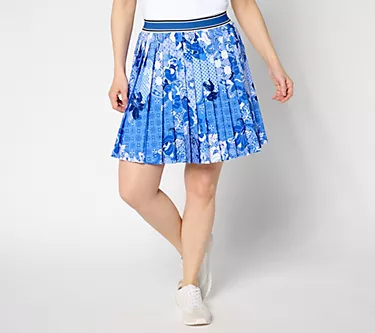 Susan Graver Courtside Social Petite Printed Woven Pleated Skort 1 116263-susan-graver-courtside-social-petite-printed-woven-pleated-skort-1.webp