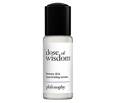 philosophy dose of wisdom bouncy skin reactivat ing serum 1oz