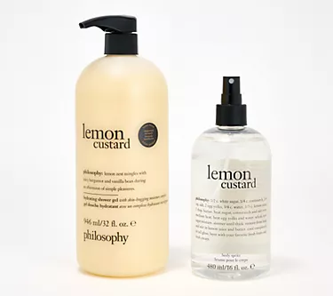philosophy super-size shower gel & body spritz set