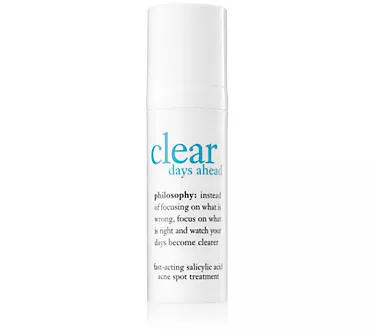 philosophy clear days ahead salicylic acid spottreatment