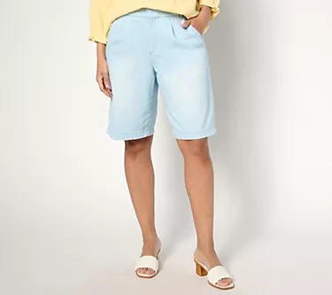 NYDJ Relaxed Bermuda Short - Oceanfront