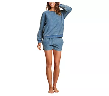 Barefoot Dreams Women's Indigo Knit Pullover