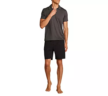 Barefoot Dreams Malibu Men's Collection Butterchic Lite Polo