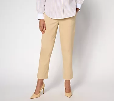 Studio Park x Rosina Grosso Regular Stretch Twill Ankle Pant