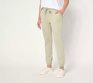Martha Stewart Signature Regular Knit Pull-On Slim Leg Ankle Pants