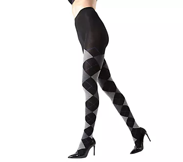 Memoi Argyle Sweater Tights
