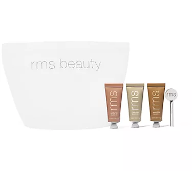 rms beauty Eyelights Cream Eyeshadow Holiday Trio with Bag