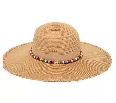 San Diego Hat Co. Fiesta Round Crown Large BrimSun Hat