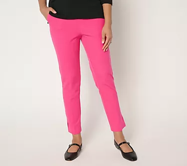 Isaac Mizrahi Live! Tall 24/7 Stretch Icon Ankle Pants