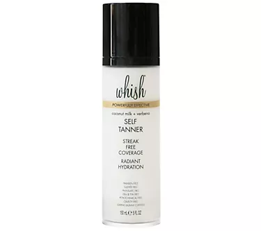 Whish Coconut Milk + Verbena Self Tanner Lotion, 5 fl oz
