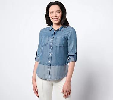 Liverpool Los Angeles Long Sleeve Button Down Shirt 1 128052-liverpool-los-angeles-long-sleeve-button-down-shirt-1.webp