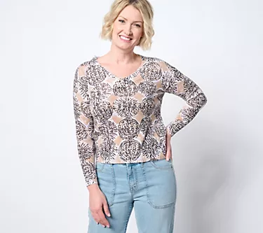 NIC+ZOE Sand Dollar Super Soft Sweater