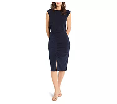 NIC+ZOE Side Ruche Dress