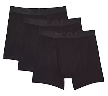 Memoi Men's Set of 4 Classic Fit Boxer Briefs