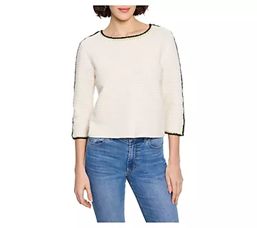 NIC+ZOE Ottoman Stitched Sweater 1 129071-nic-zoe-ottoman-stitched-sweater-1.webp
