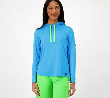 Lug Lounge Brushed Hooded Top - Coupe