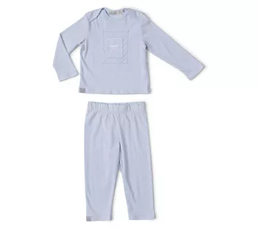 Barefoot Dreams Malibu Collection Heritage Organic Baby Set