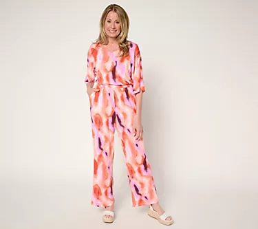 Brandis Dress Out Loud Petite Dolman Sleeve Knit Jumpsuit