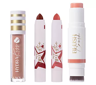 LWYA by Kim Gravel Cheeky Kiss Lip & Cheek 4-pcSet