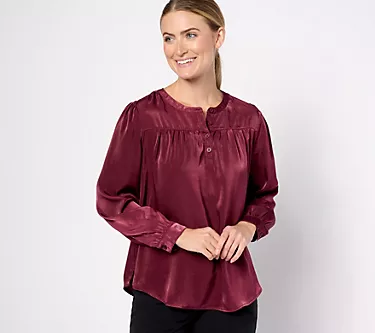131071-denim-co-henley-long-sleeve-blouse-with-shirring-detail-1.webp