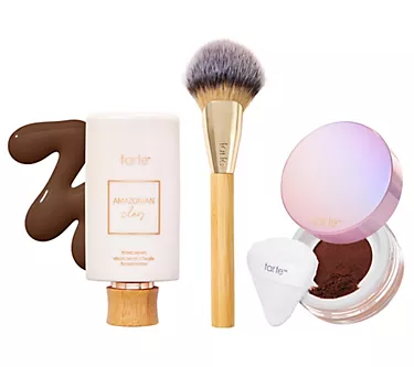 tarte Amazonian Clay Tinted Serum & Creaseless Powder Set