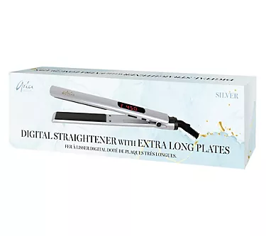 Aria Beauty 1" Digital Straightener with ExtraLong Plates